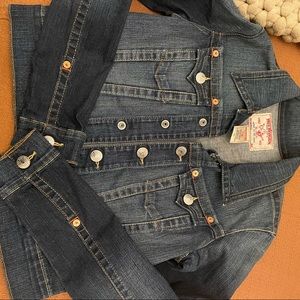 True religion Jean jacket size small